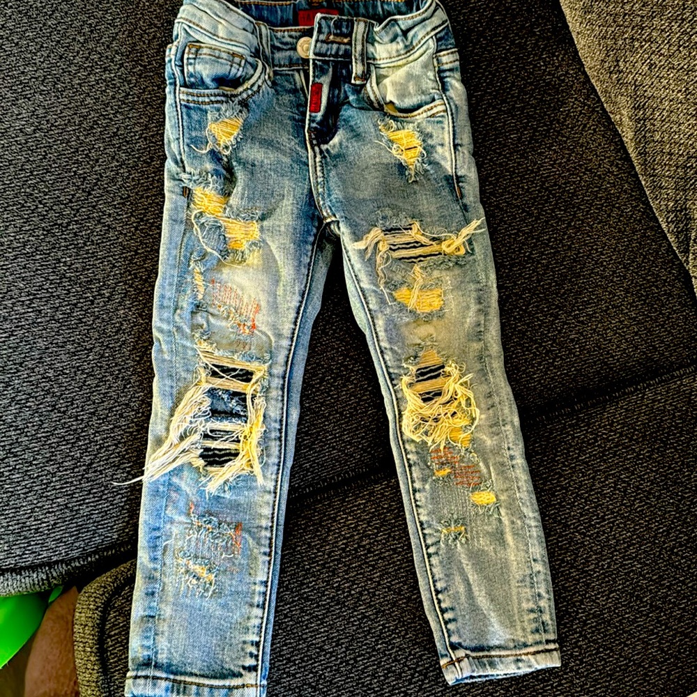 Toddler designer jeans